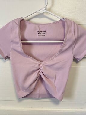 Urban Outfitters Out From Under Light Pink Crop Top Size XS